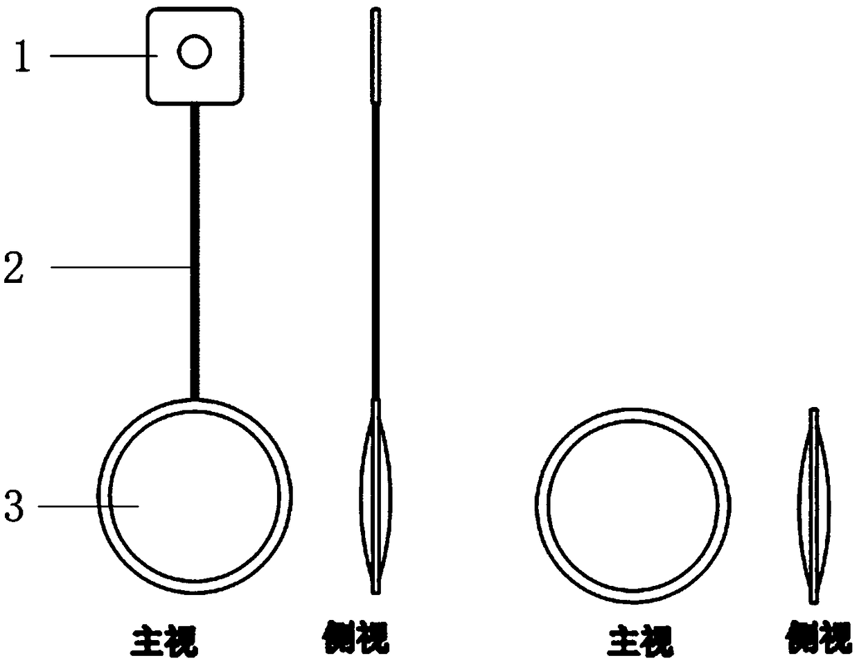 Microorganic water-purifying slow release device, preparation method and application thereof