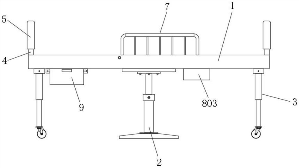 Self-care bed suitable for aging