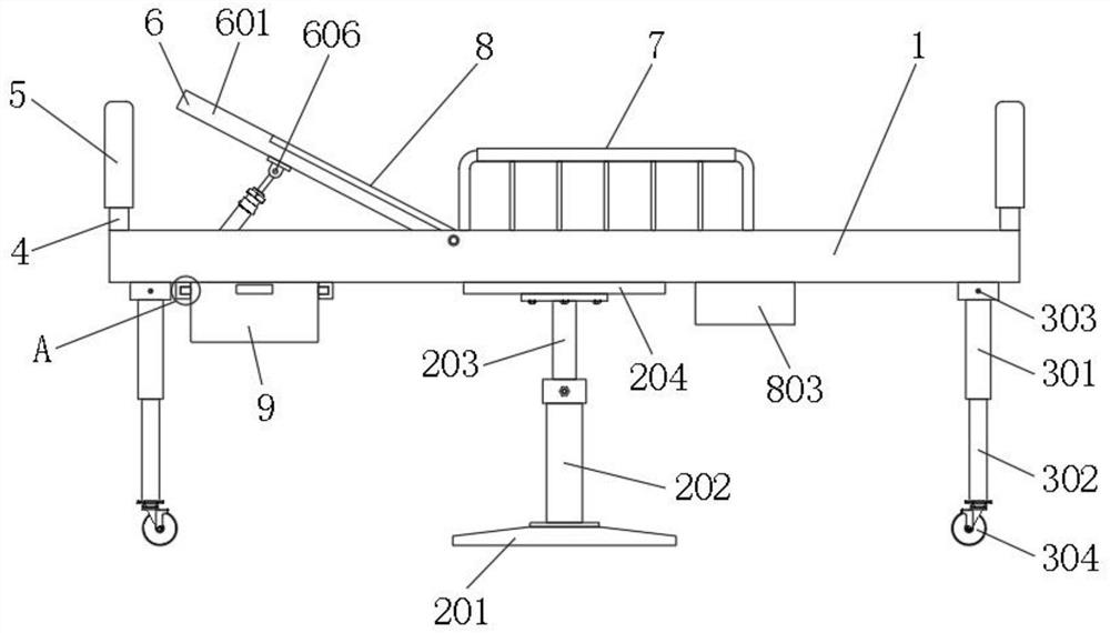 Self-care bed suitable for aging