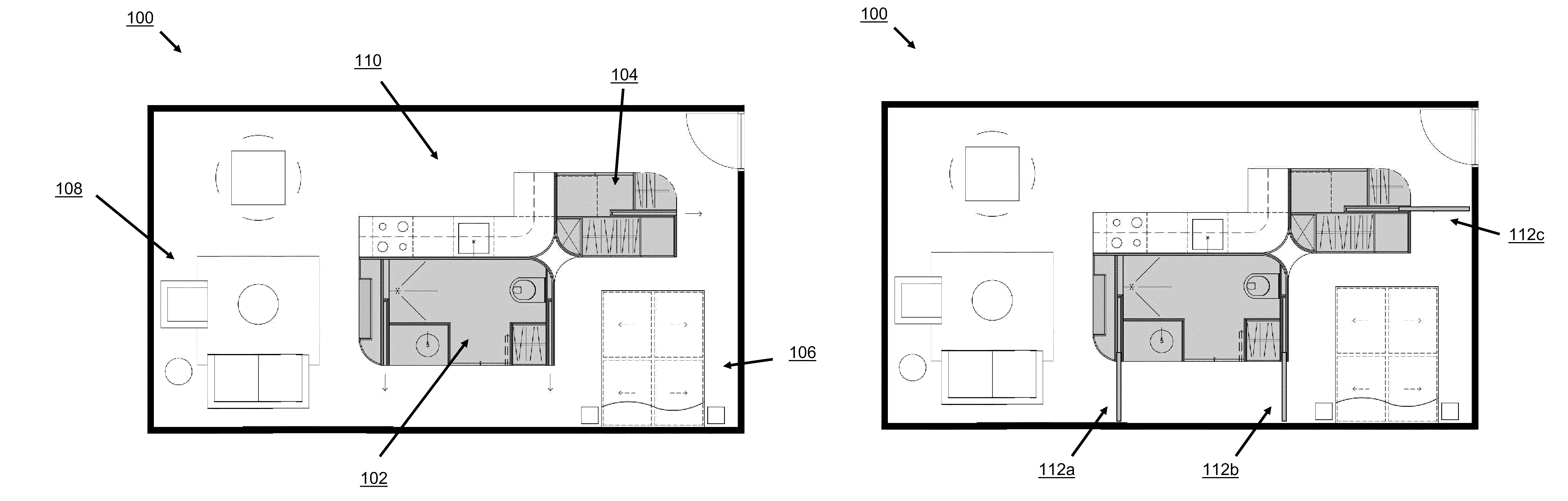 Prefabricated building modules for multi-unit housing