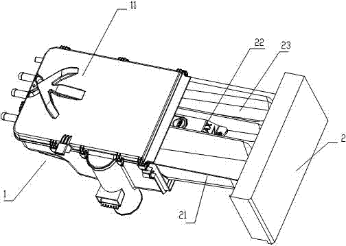 Washing machine detergent adding device, as well as washing machine and washing method applying same