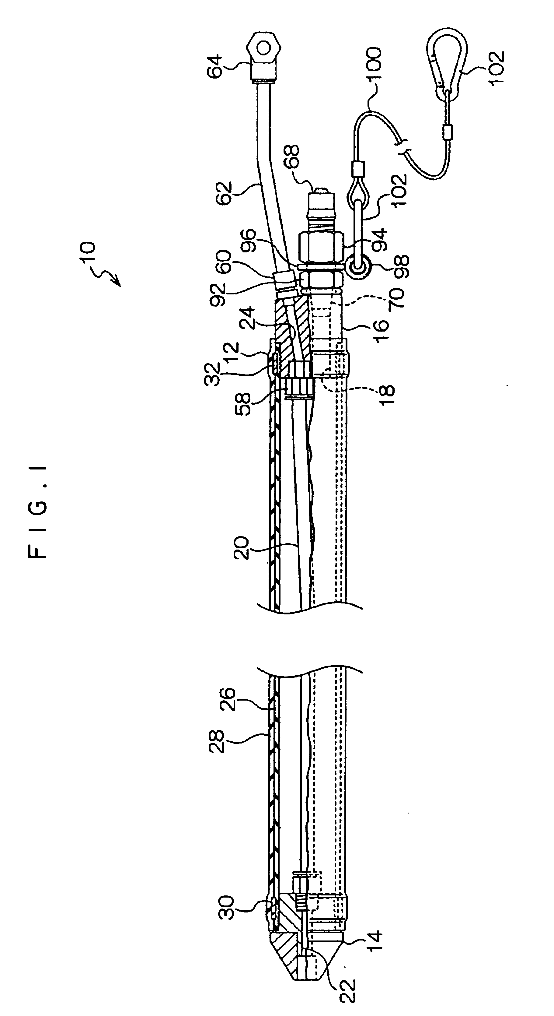 Seal device for tubular member