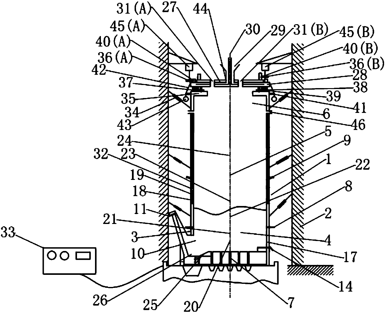 An assembled regenerated lead oxygen-enriched three-blowing energy-saving smelting furnace