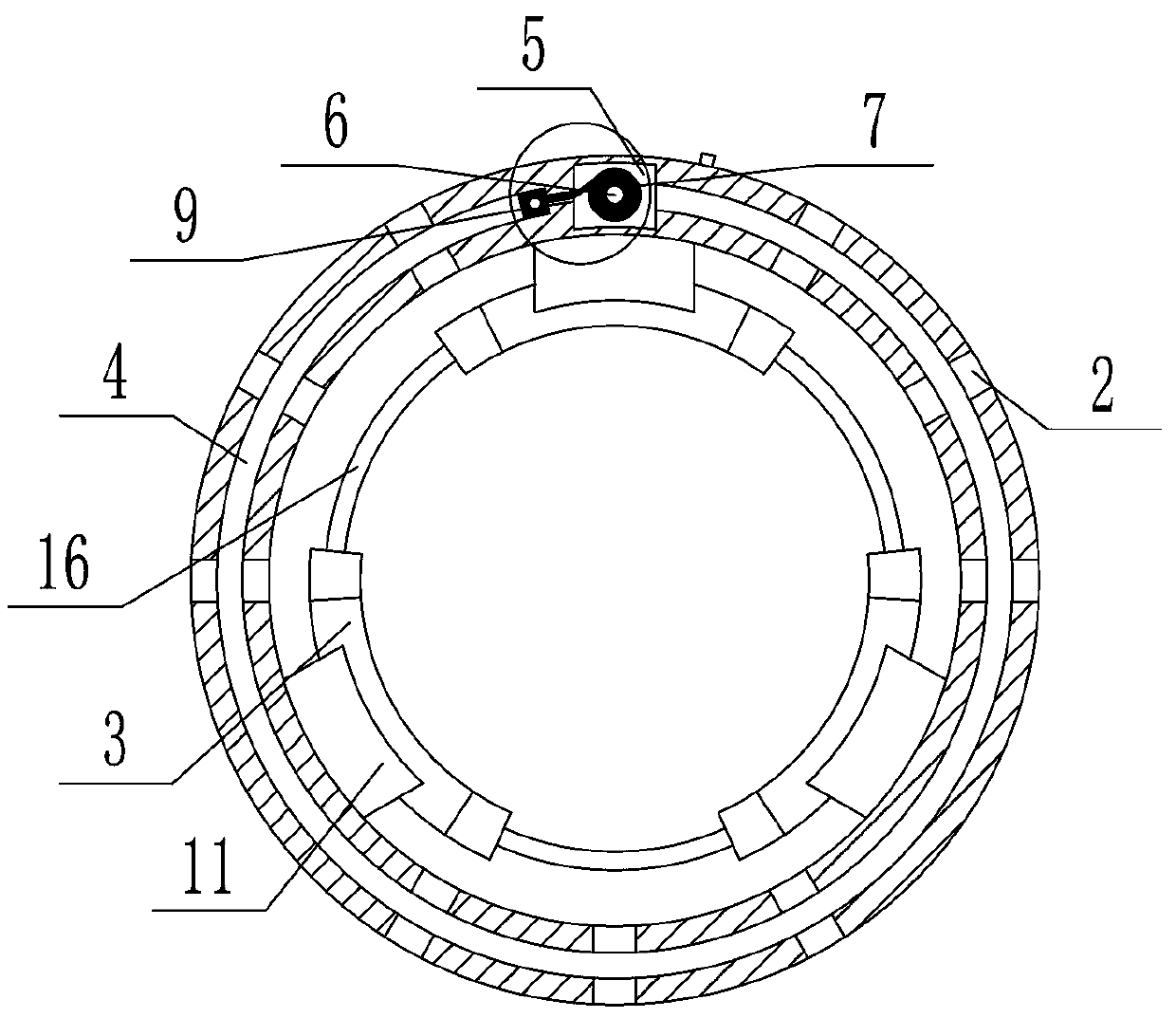 Fracture fixation protective device