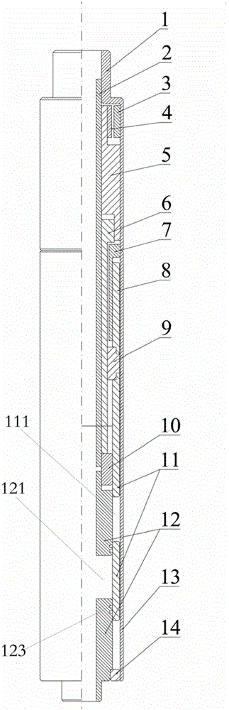 Underground electric stepless flow control valve