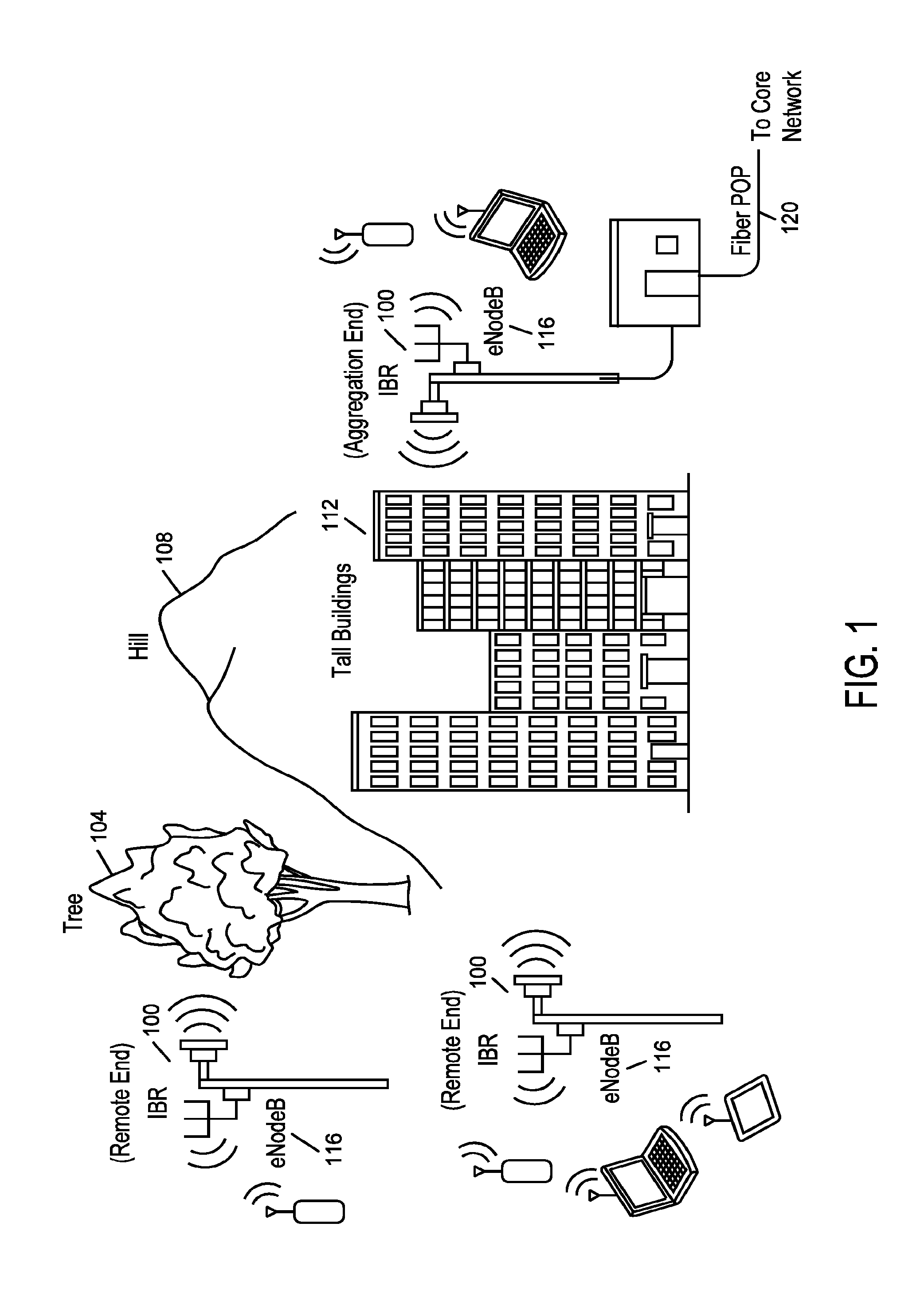 Radio with oobe victim detection