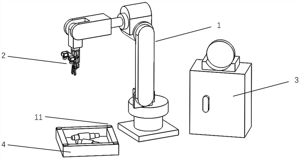 Method for grabbing specified part of shaft workpiece for feeding