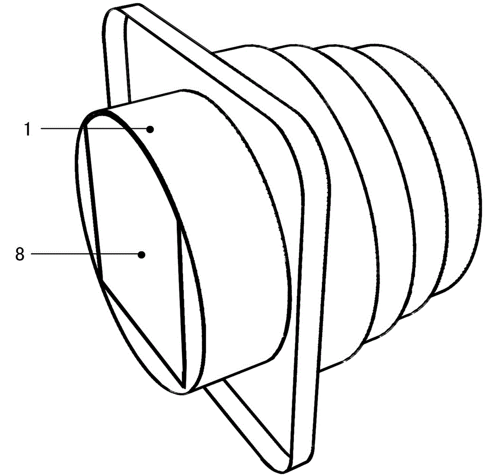 Check valve with double fireproof valves for smoke flue