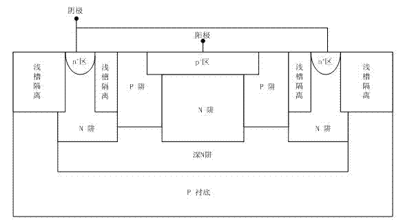 Circuit simulation method of single photon avalanche diode detector