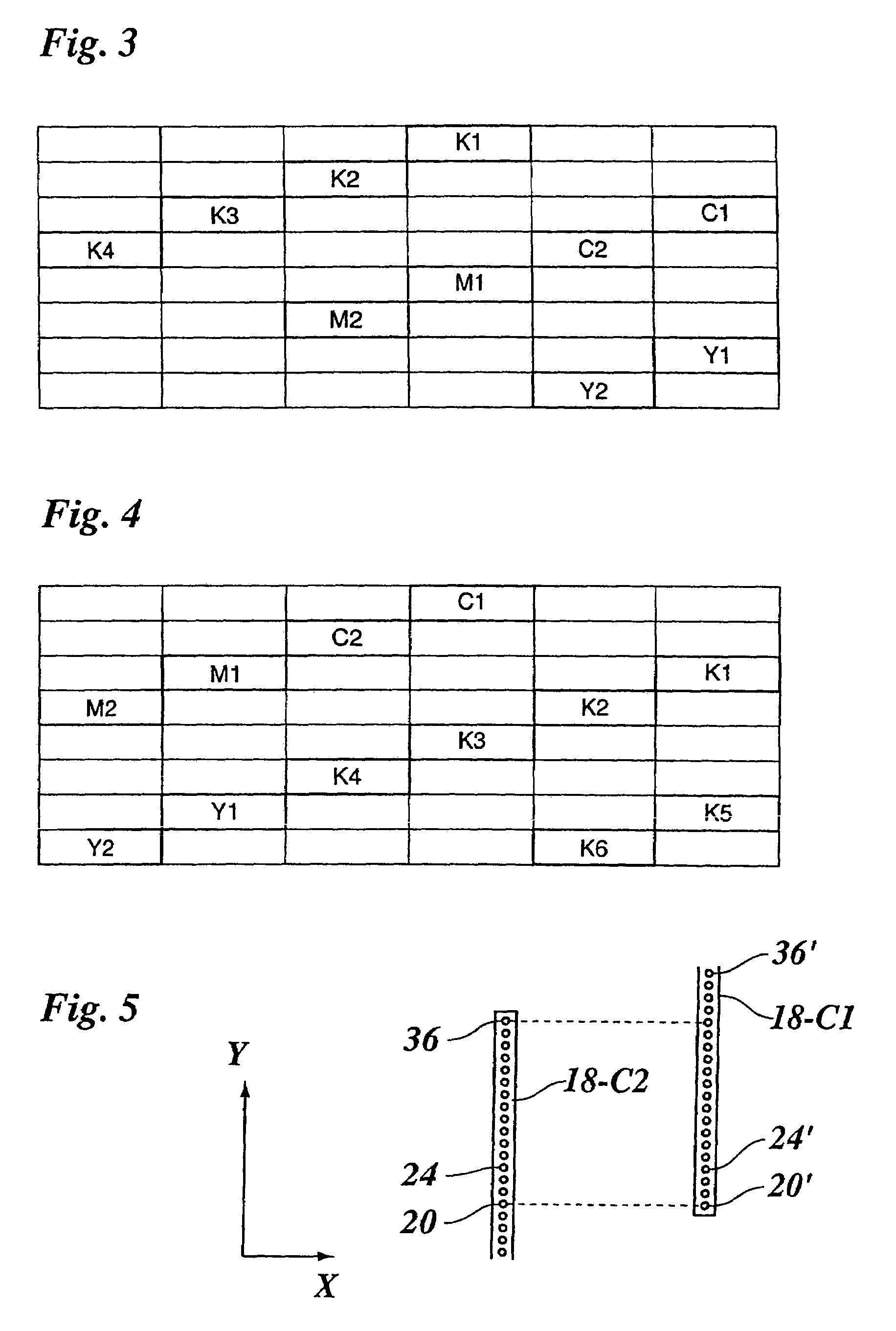 Multicolor ink jet printing method and printer