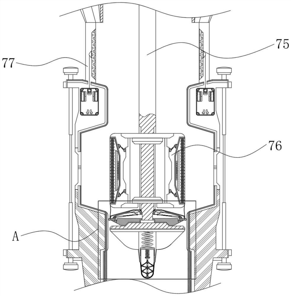 Liquid adding and diluting device for medical examination and diluting method