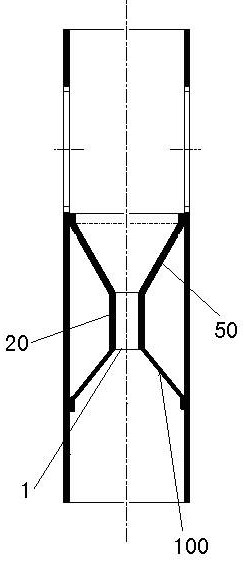 Rain and sewage diverter for building vertical pipe