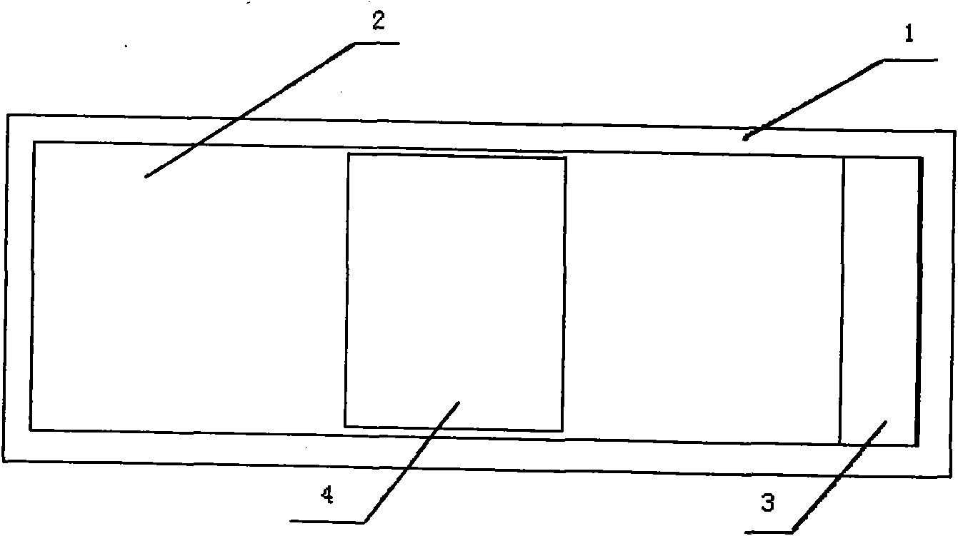 Injection pressing paster and using method thereof