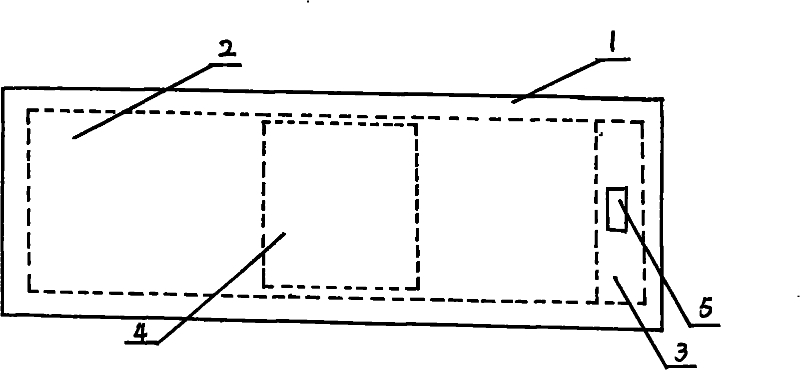 Injection pressing paster and using method thereof