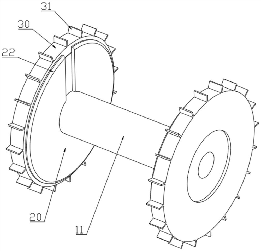 Wire coil device for enameled wire production