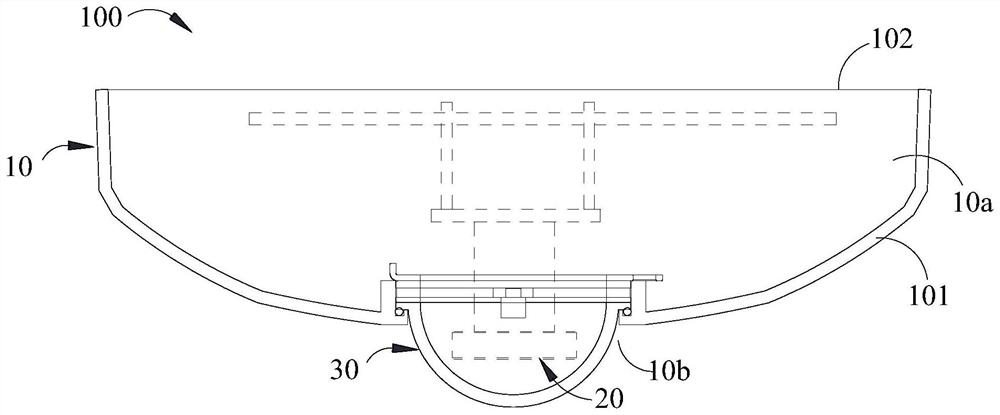 Camera window cover assembly with heating function and camera