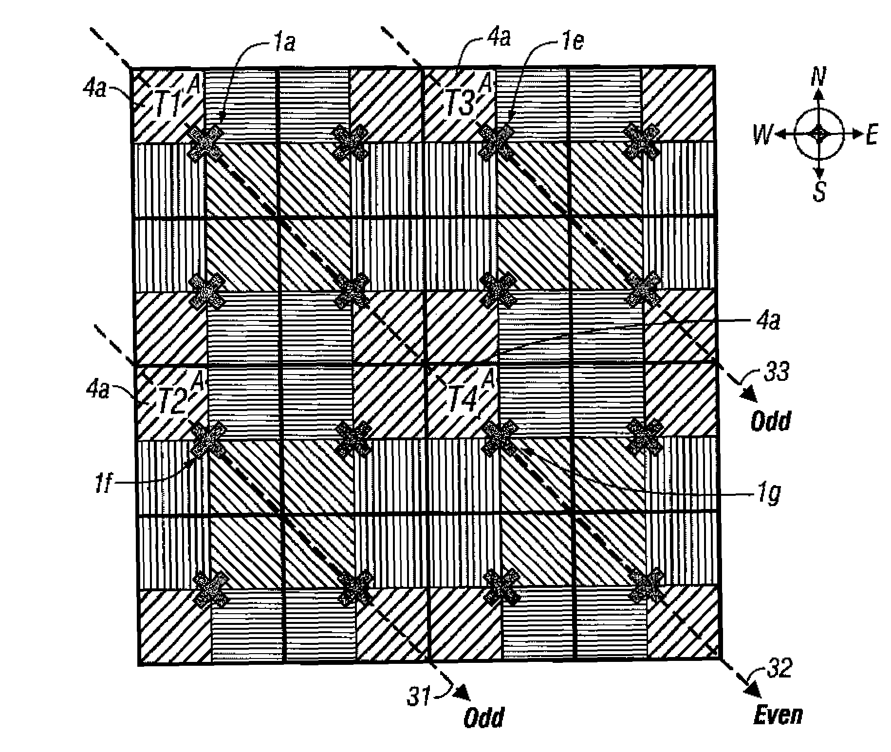 Method and system for reducing channel interference in a frame-synchronized wireless communication system