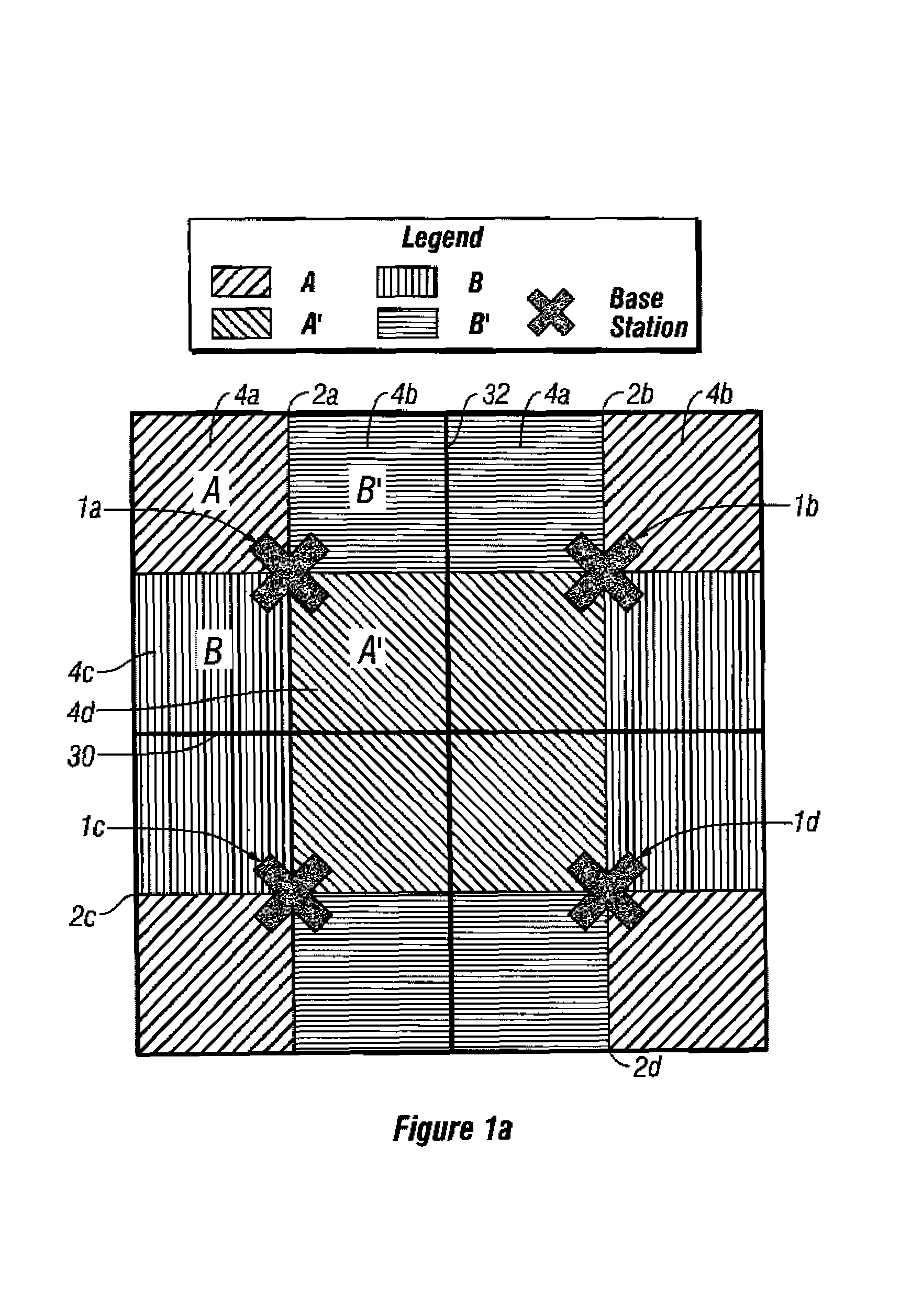 Method and system for reducing channel interference in a frame-synchronized wireless communication system