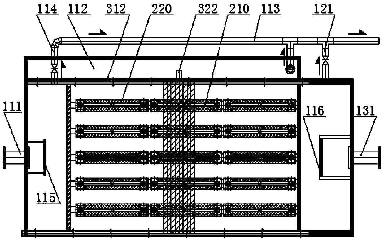 Cloth media filter system and sewage treatment method thereof