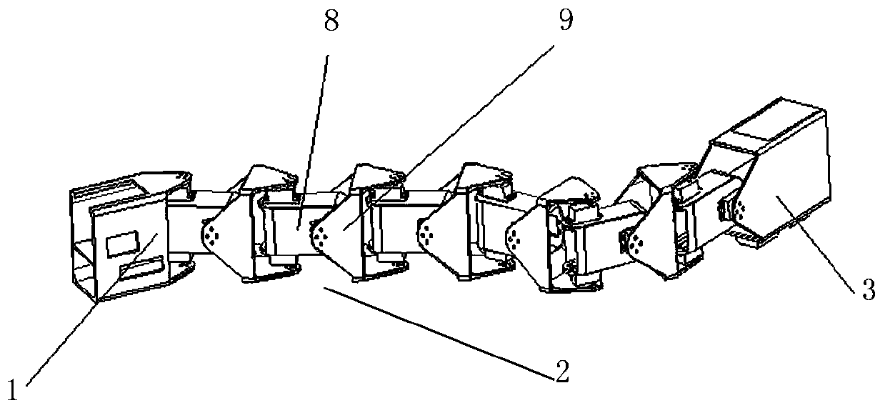 Snake-like inspection robot