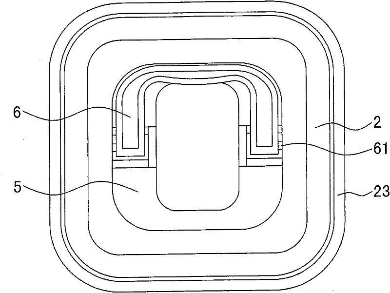 Split-type wrenching-type preservation box