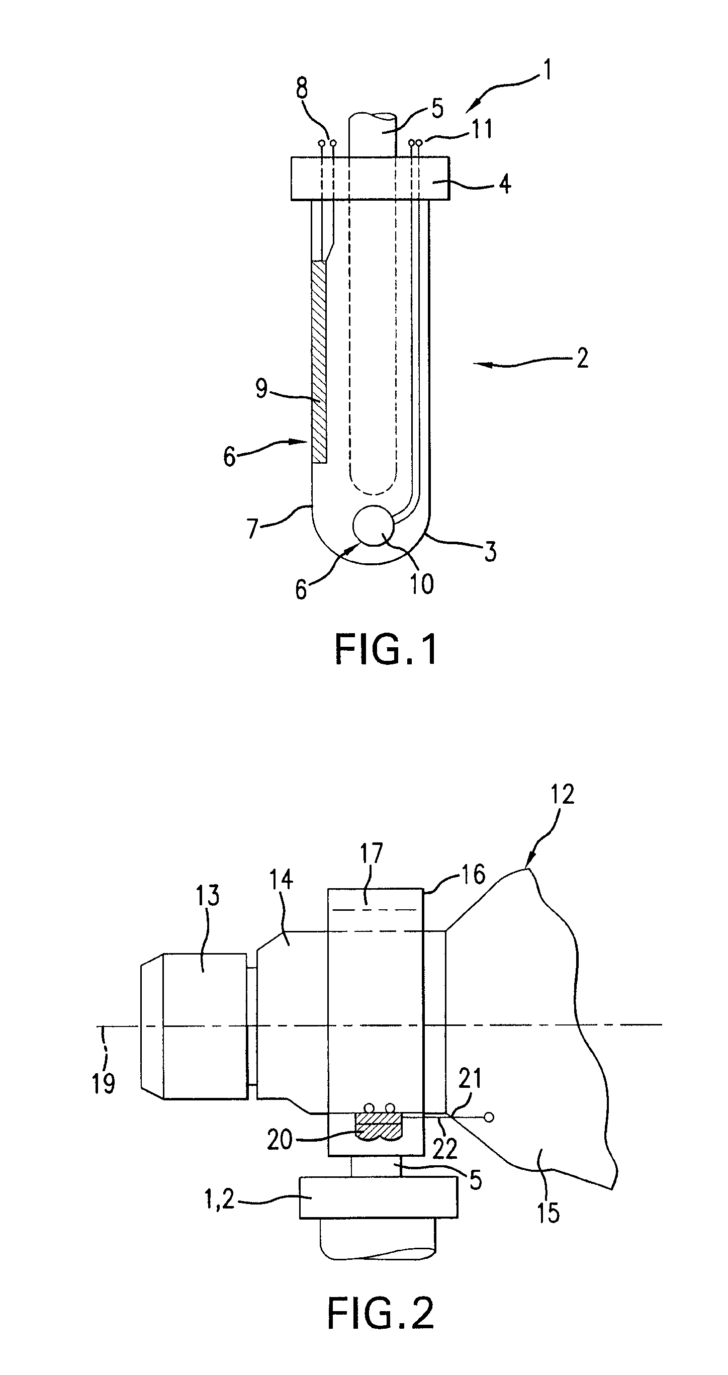 Handle with detecting unit