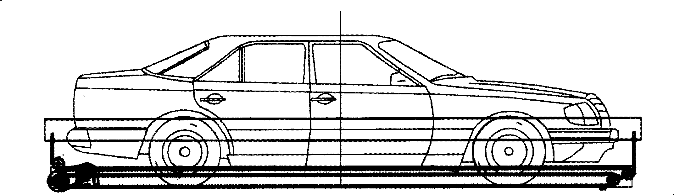 Circular linear parking hosting device