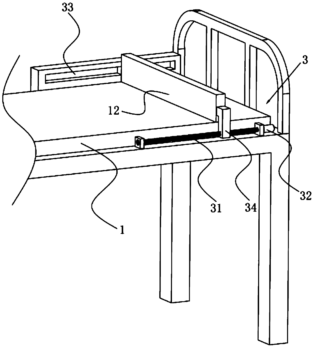 Nursing beds with self-support back lifting functions