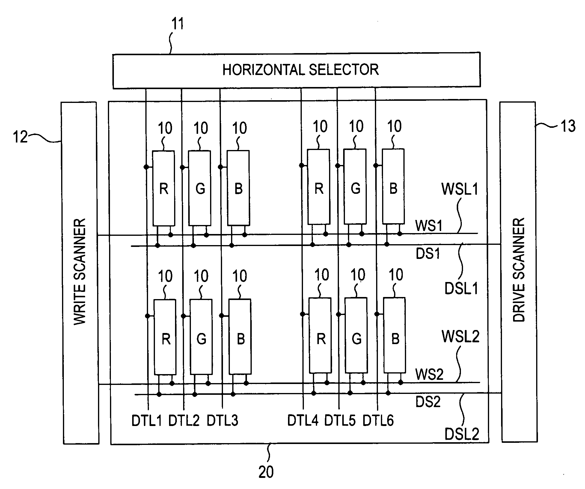 Display device and display drive method