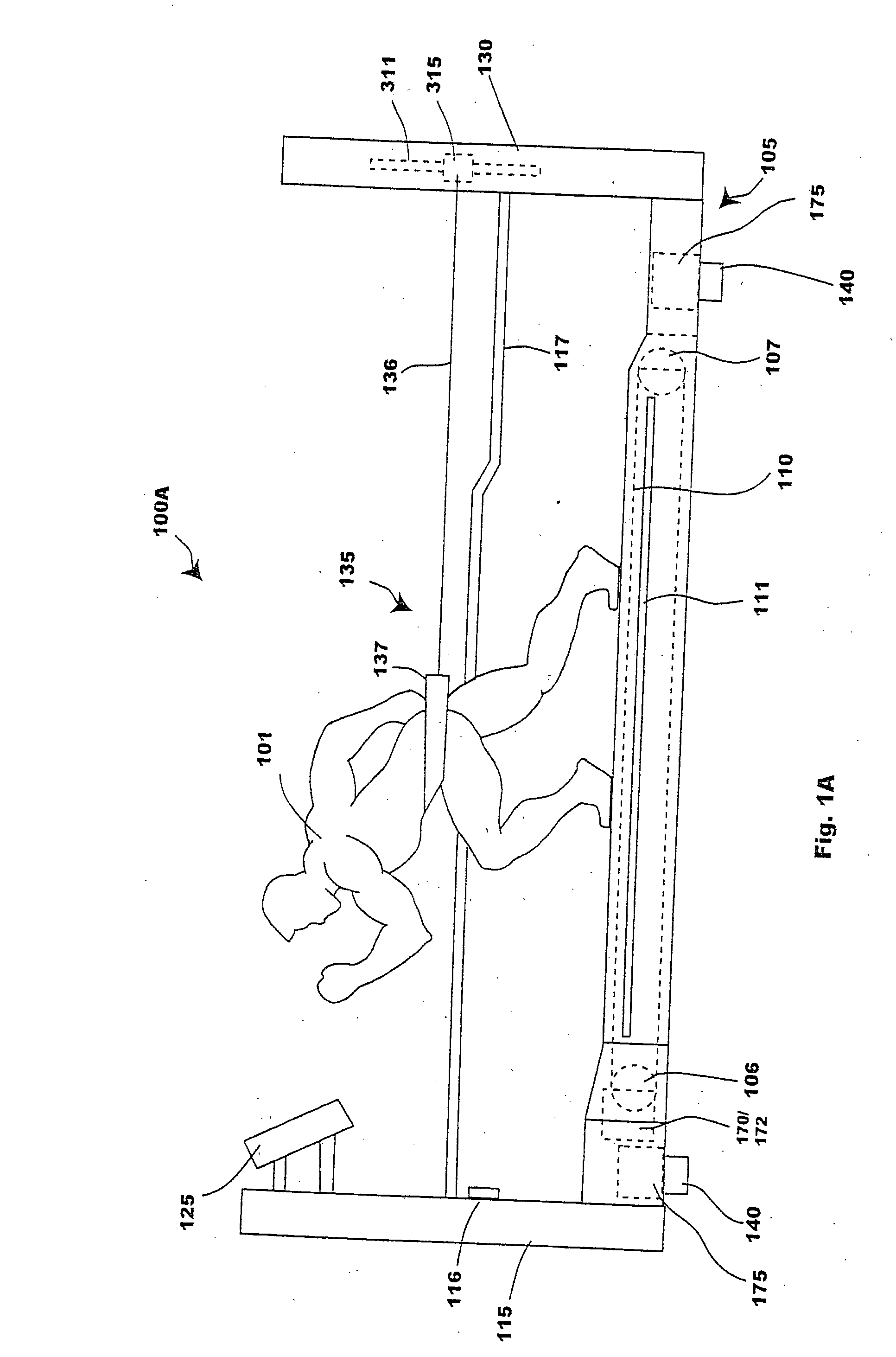 Bipedal locomotion training and performance evaluation device and method