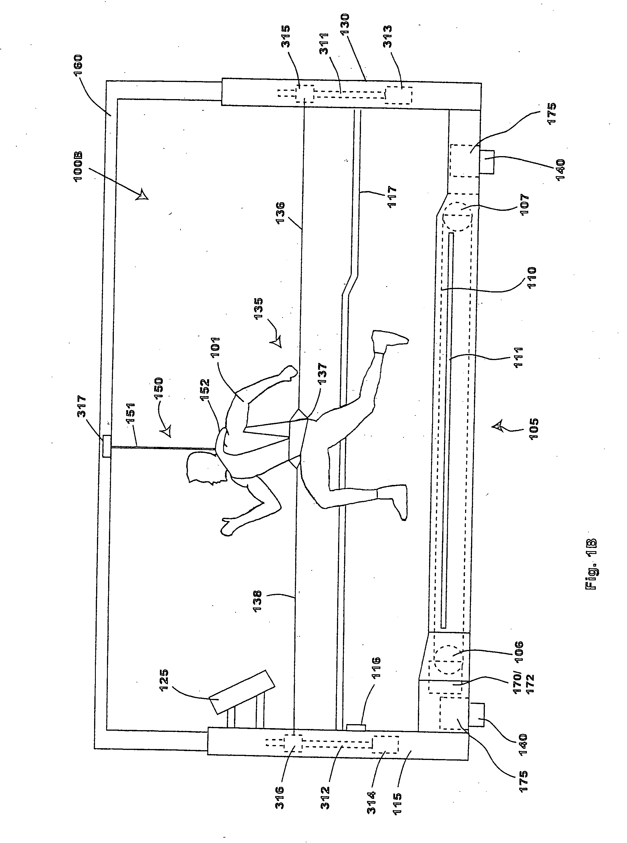 Bipedal locomotion training and performance evaluation device and method