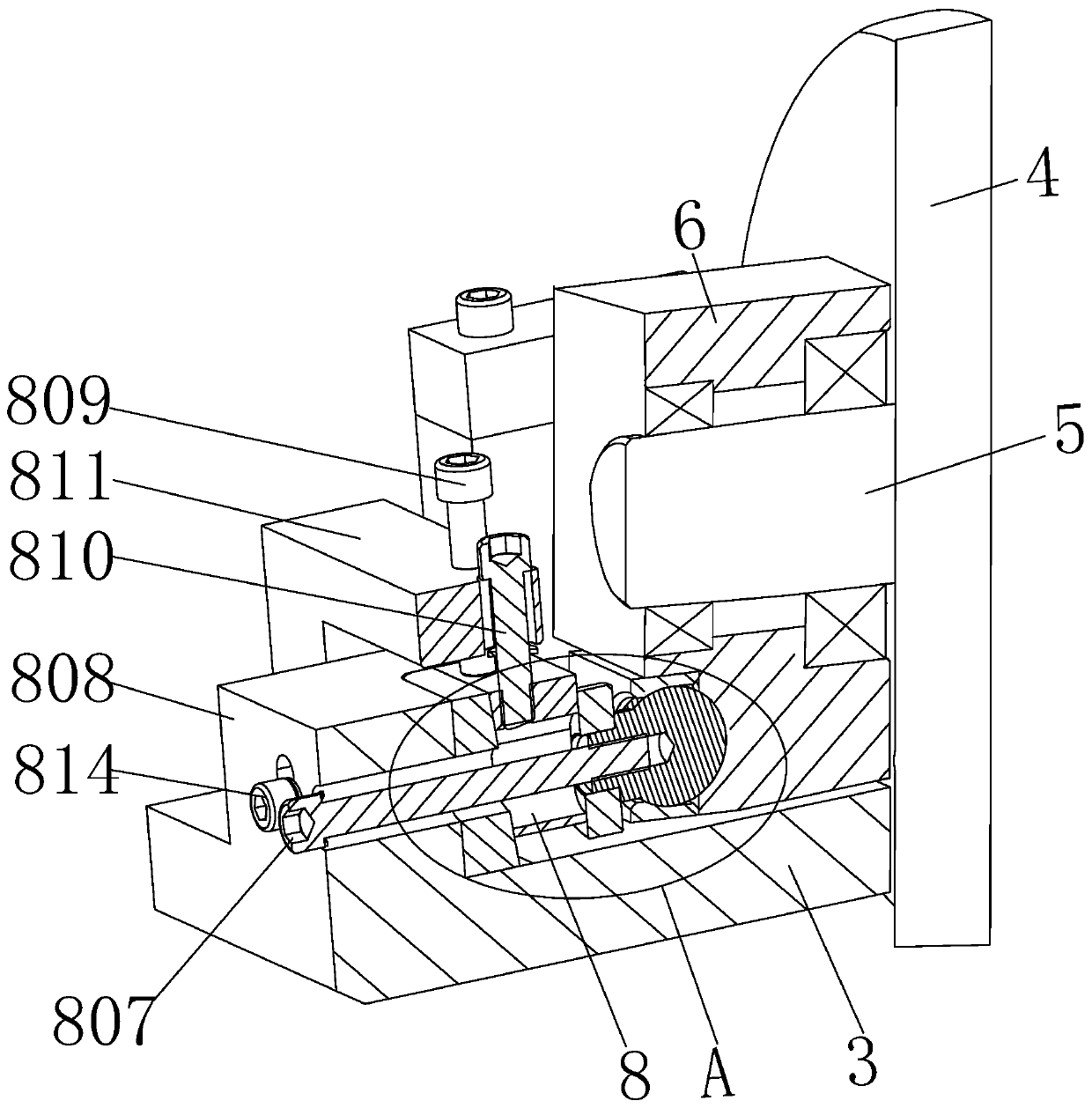 Automobile sheet metal conveying device