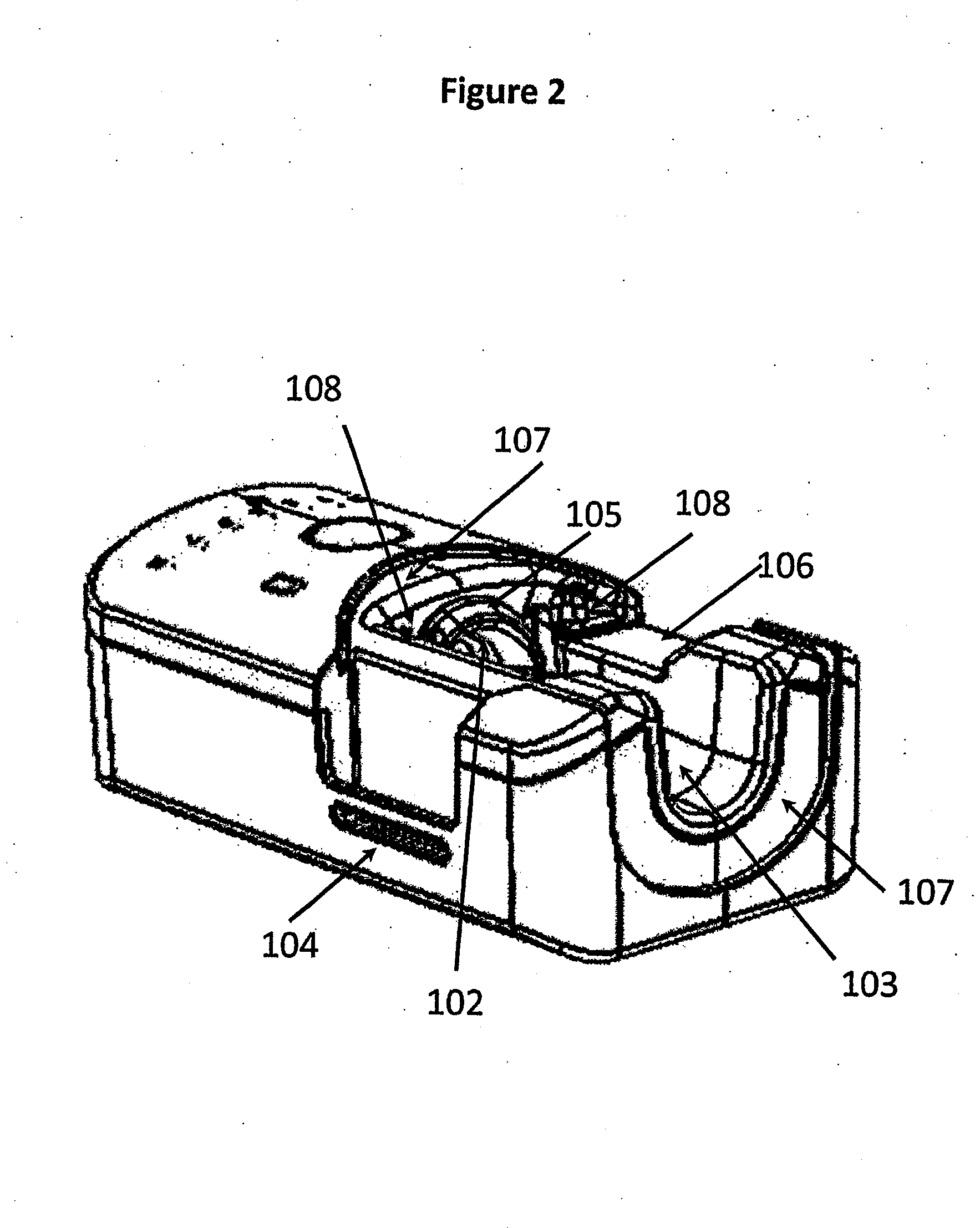 Inhalation device for use in aerosol therapy