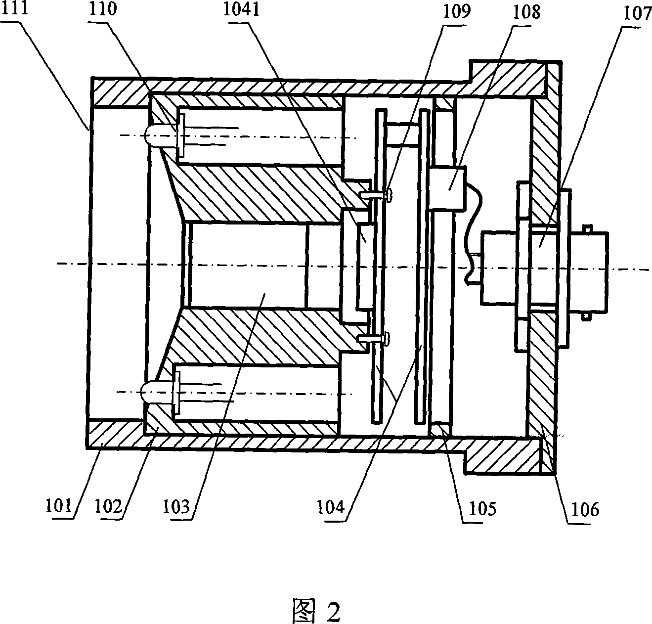 Minute size measuring device based on embedded system