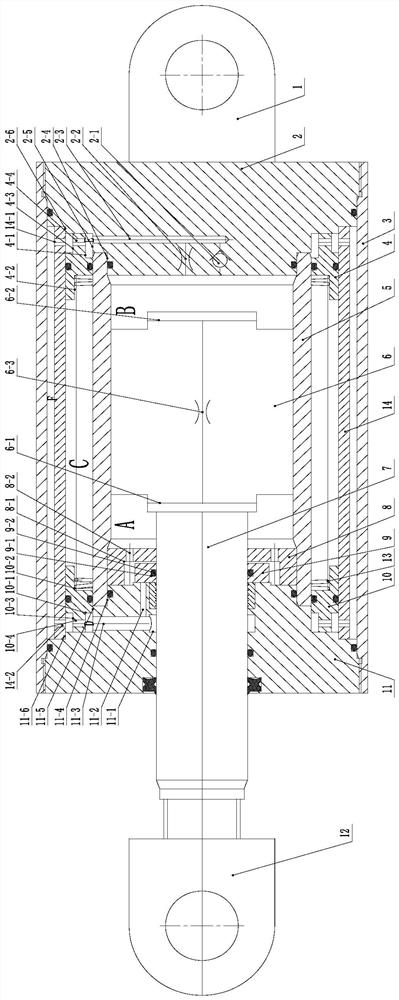 Hydraulic damper with external leakage prevention function