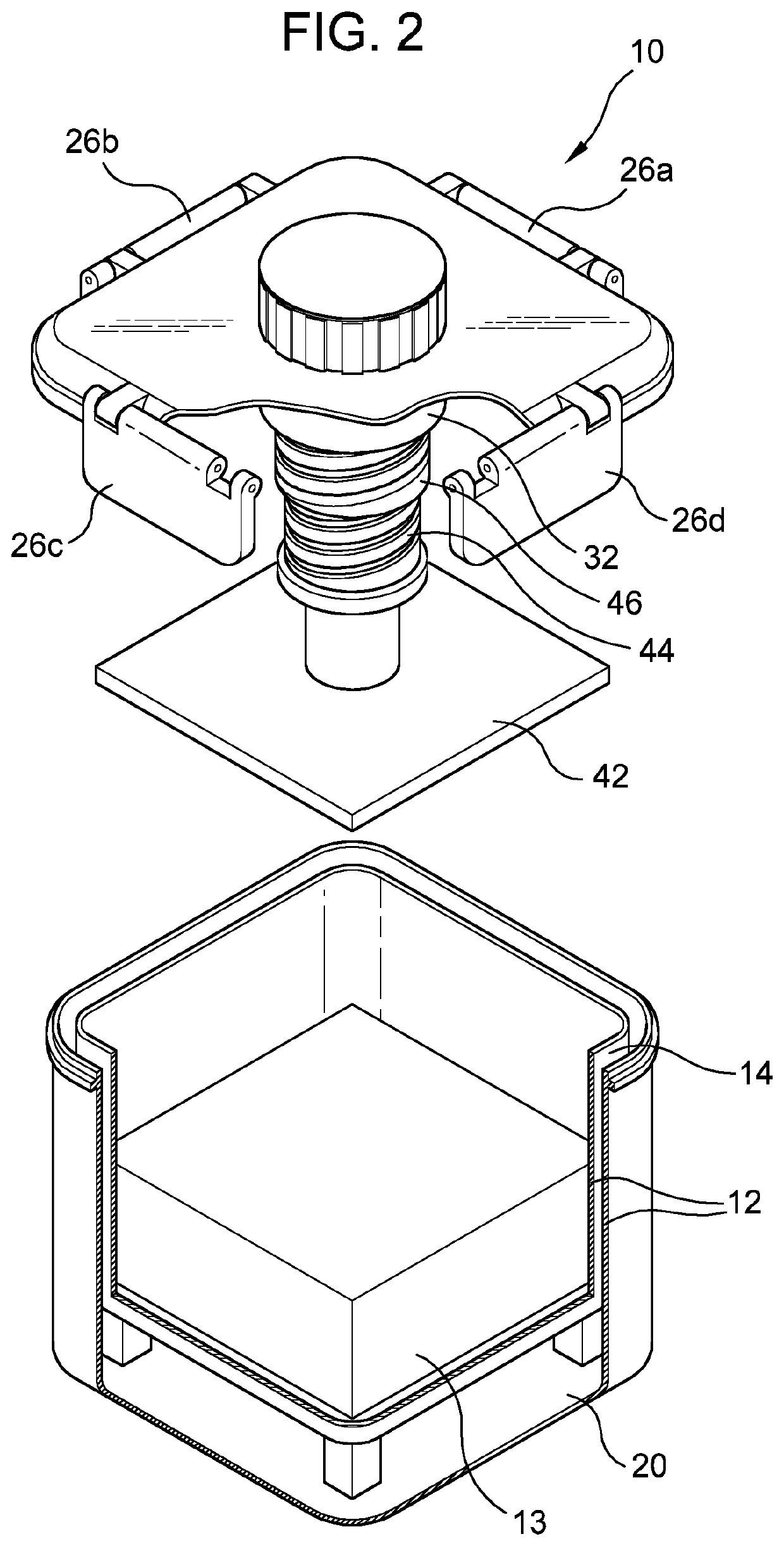 Apparatus and system for removing liquid from tofu