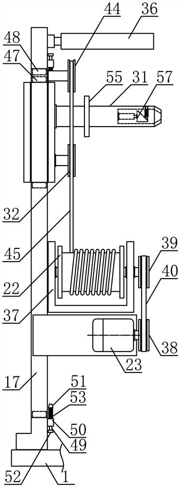 A feeding device for chemical fiber texturing system