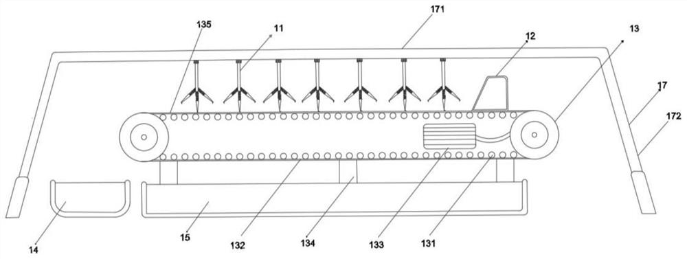 A kind of abalone snail shelling device, processing system and processing technology thereof