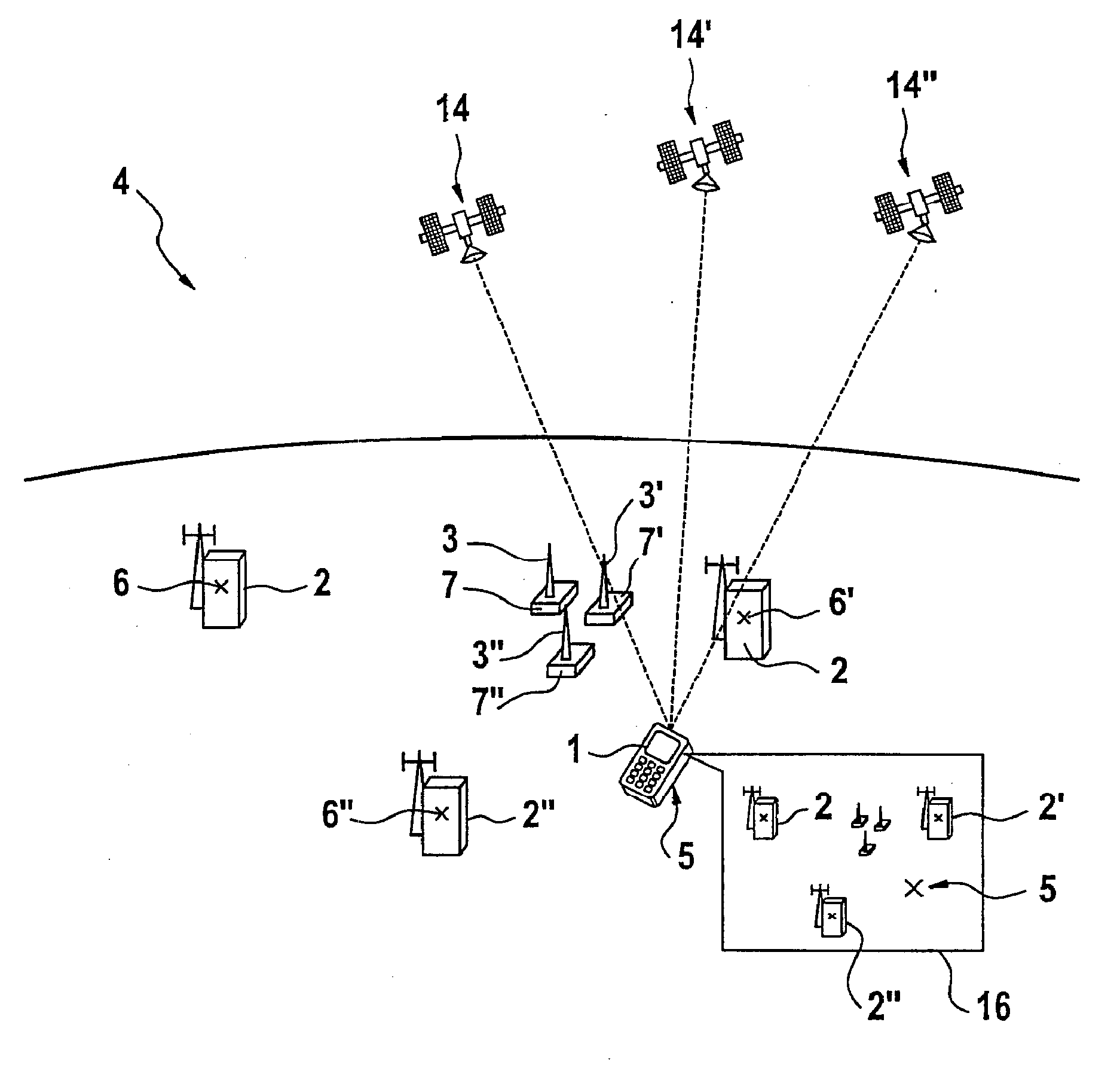 Method for establishiing a synchronization or for establishing a connection between a mobile terminal and an access point