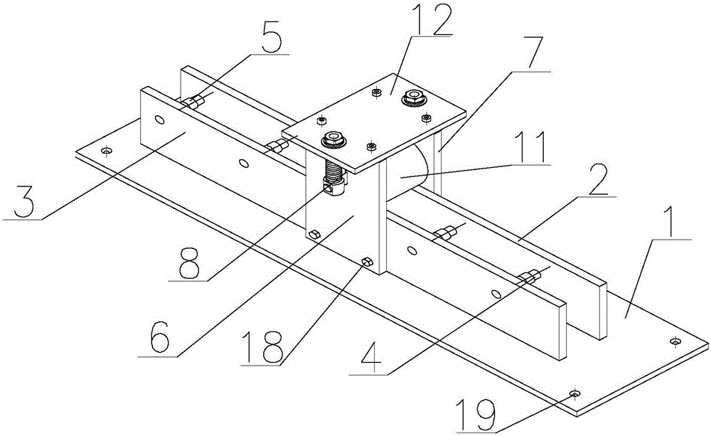 Extrusion device for LED lamp panels