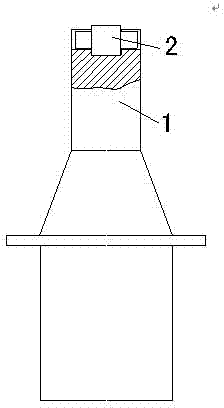 Efficient ultrasonic metal surface machining tool