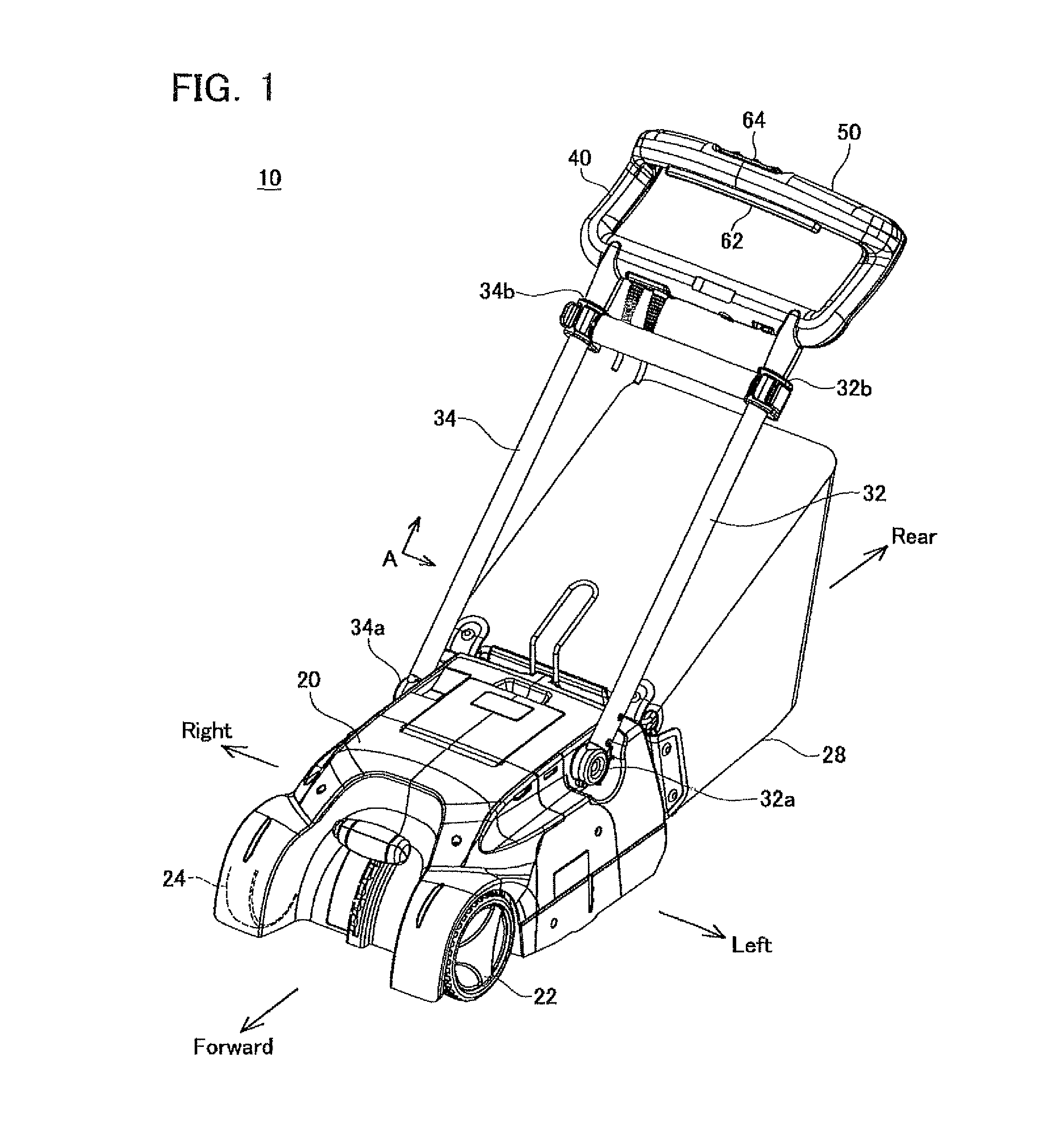 Grip for push mower