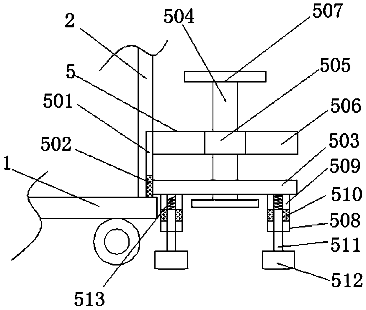 Power equipment installation insulating frame