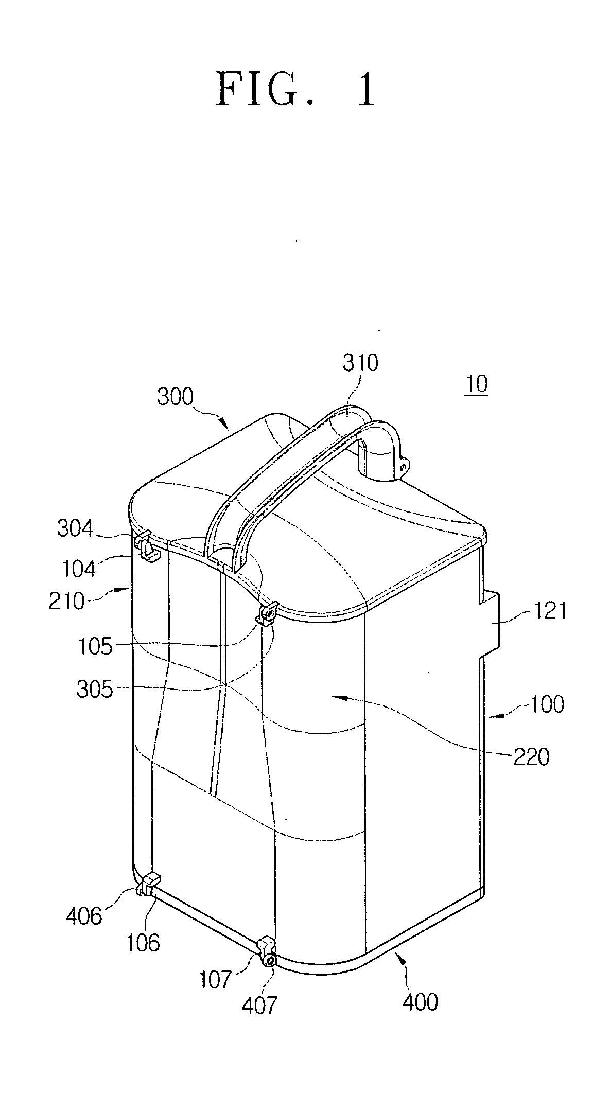 Cyclone dust-collecting apparatus for vacuum cleaner