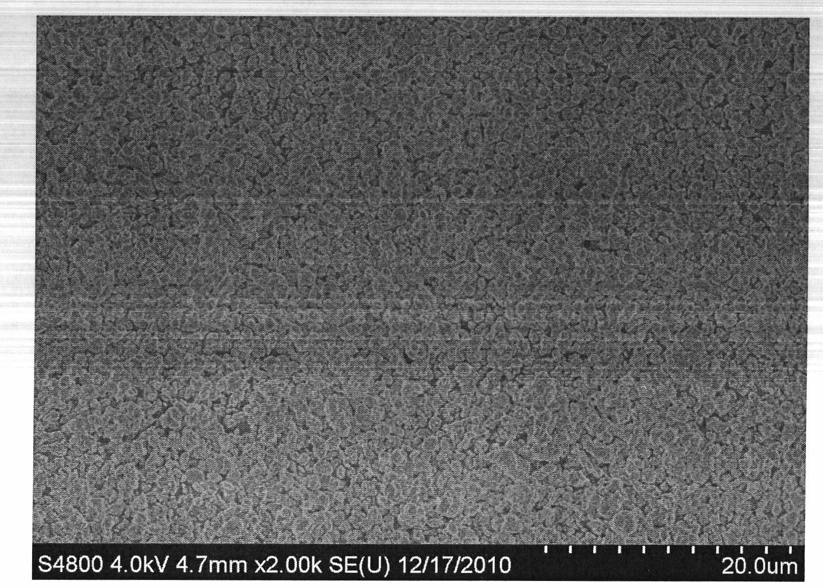 Ferric phosphate having micro-nano structure and preparation method thereof as well as lithium iron phosphate material