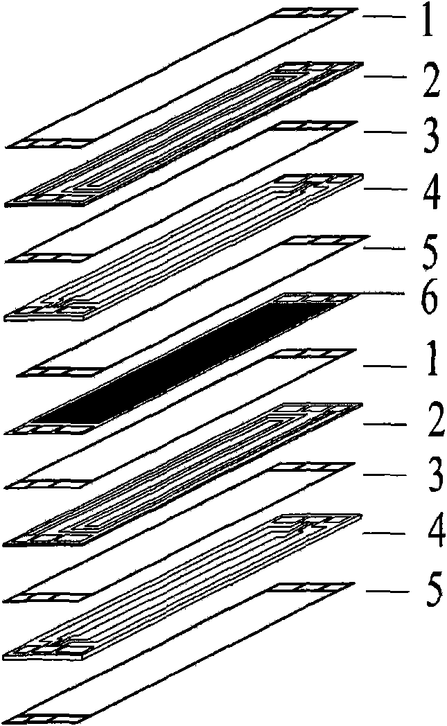 Fuel cell bi-polar plate with compound sealed structure and manufacturing method thereof