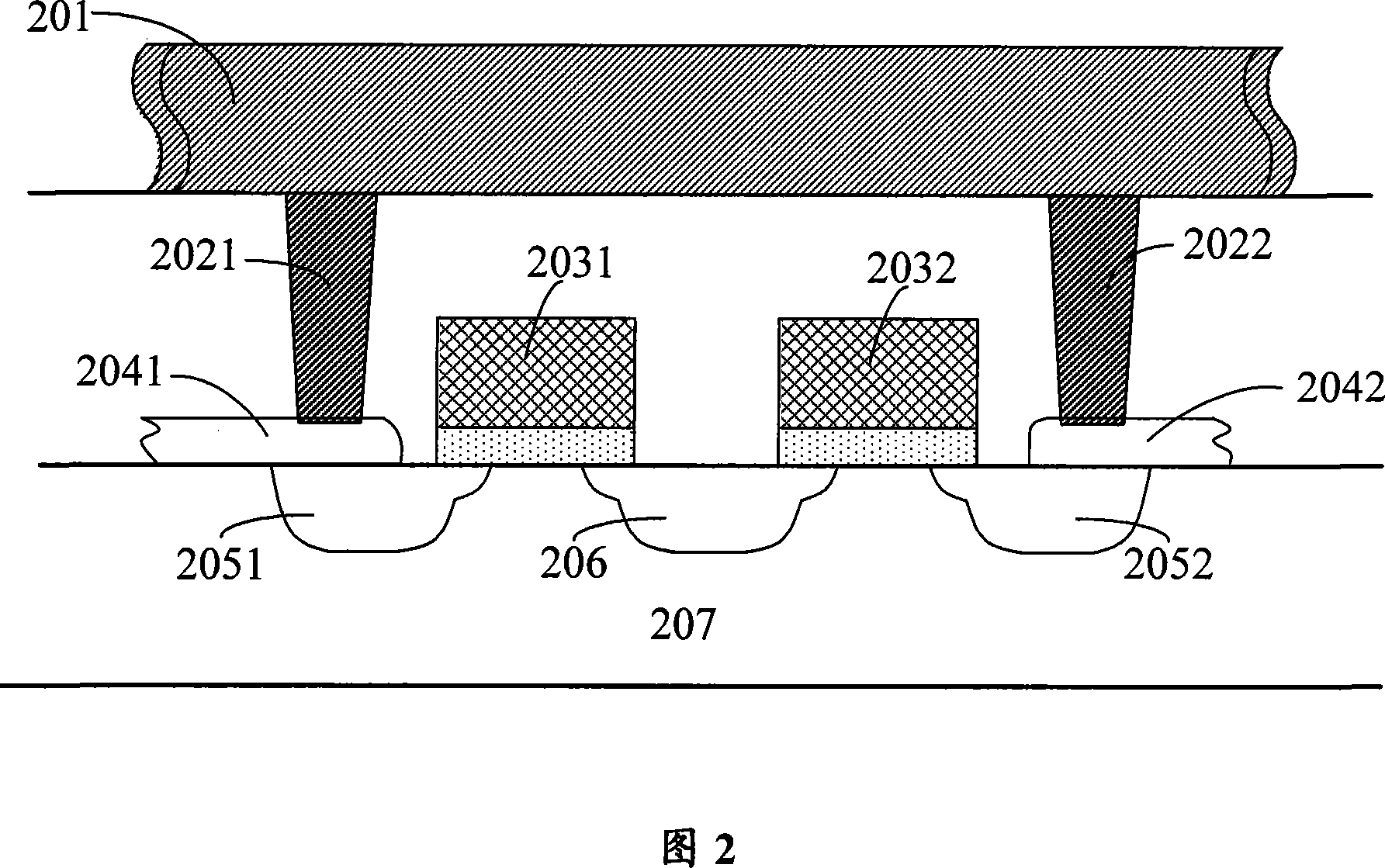 A programmable non volatile memory unit, array and its making method