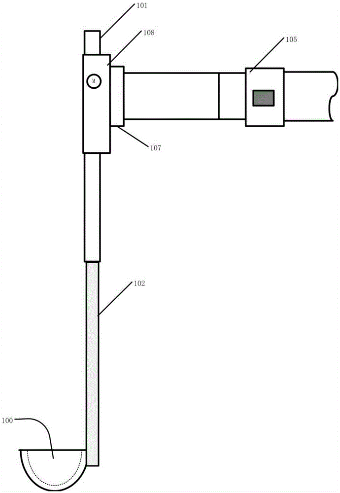 Rare earth electrolysis cell tapping device and method