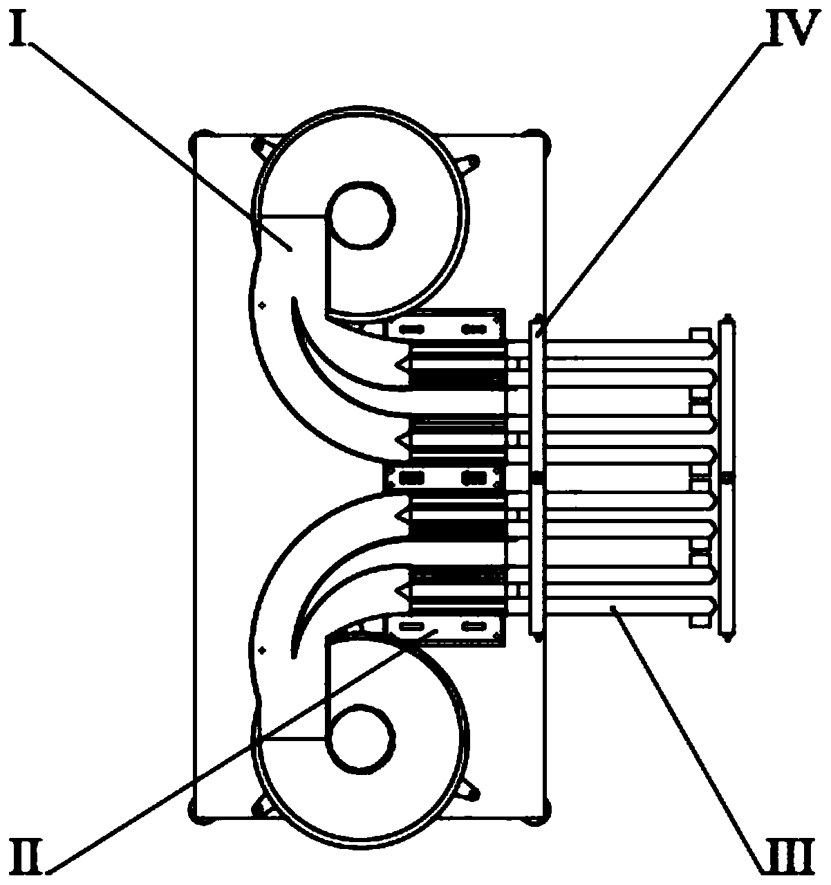 Vibrating disc feeding device and method for pocket long-diameter shell breaking equipment