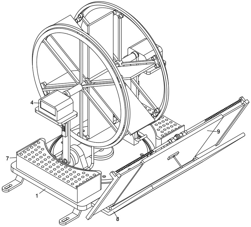 Household wind power generation device